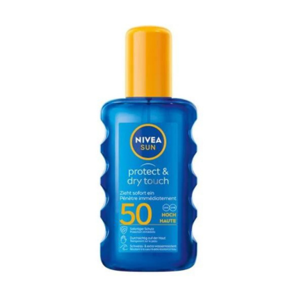 nivea sun protect and dry touch spf50